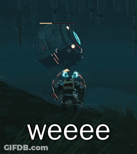 Video Game Screenshot Saying Weeee GIF