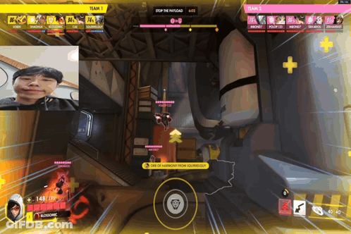 Video Game Screenshot Team 1 Vs Team 2 GIF