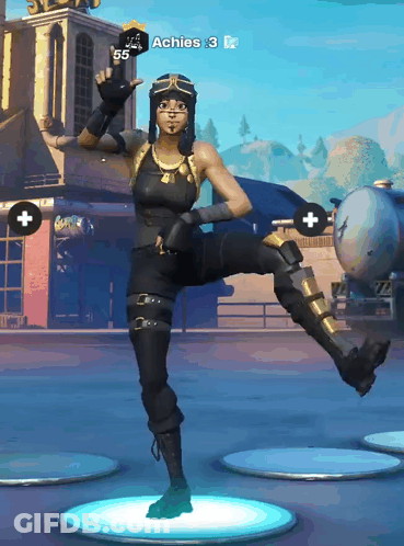 Video Game Screenshot With Achies 3 GIF
