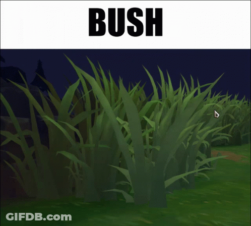 Video Game Screenshot With Bush GIF