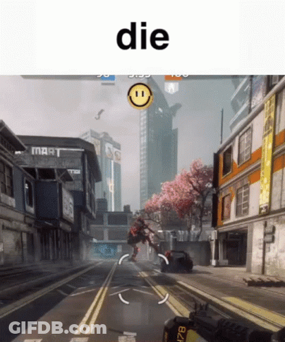 Video Game Screenshot With Die GIF