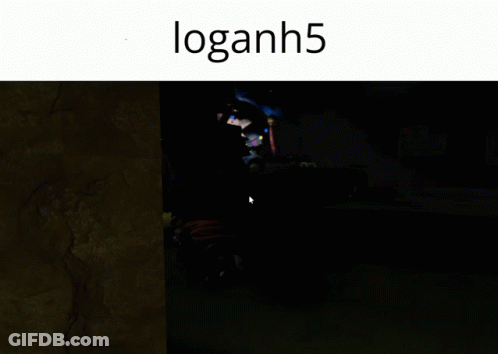 Video Game Screenshot With Name Loganh5 GIF