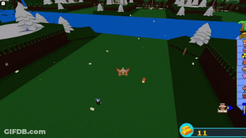 Video Game Screenshot With Number 11 GIF