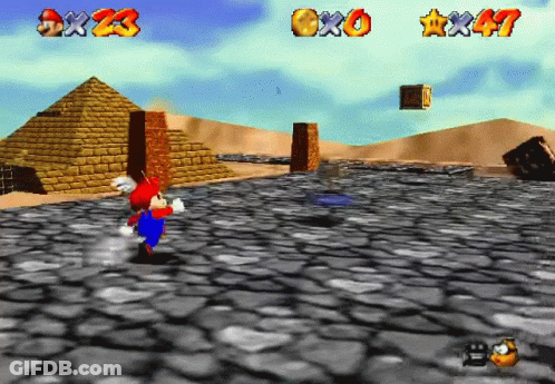 Video Game Screenshot With Number 23 GIF