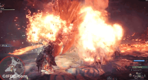 Video Game Screenshot With Numbers 80 And 80 GIF