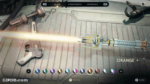 Video Game Screenshot With Orange Text GIF