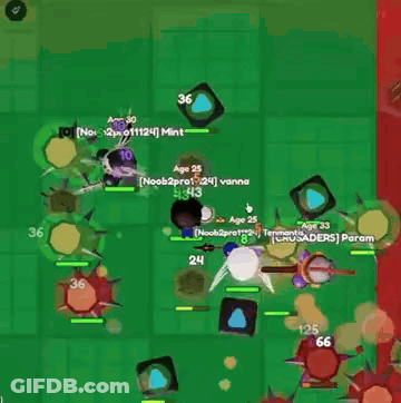 Video Game Screenshot With Players Noob2pro11124 GIF