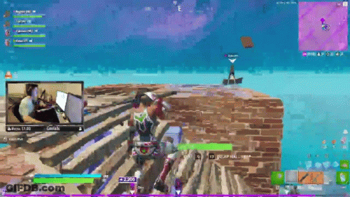 Video Game Screenshot With Purple Border GIF