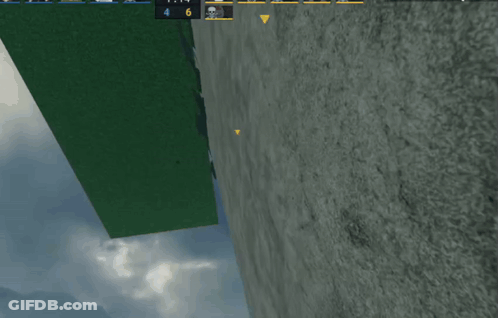 Video Game Screenshot With Skull GIF