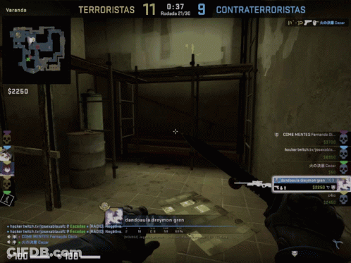 Video Game Screenshot With Terroristas GIF