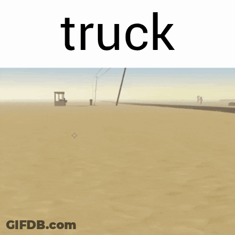 Video Game Screenshot With Truck GIF