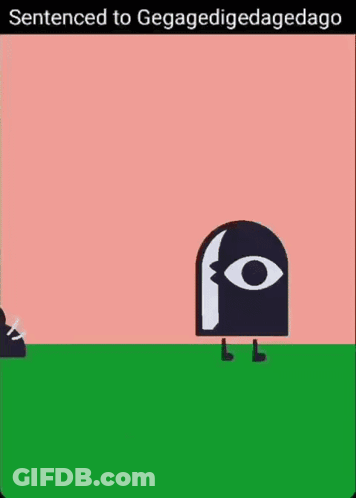 Video Game Sentenced To Geggagedigedagedago GIF