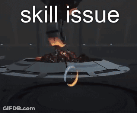 Video Game Skill Issue GIF