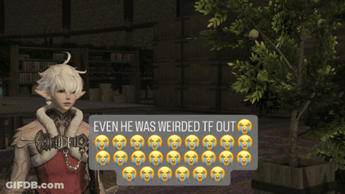 Video Game Speech Bubble Even He Was Weirded TF Out GIF