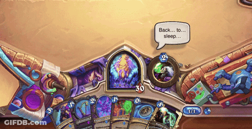 Video Game Speech Bubble Says Back To Sleep GIF