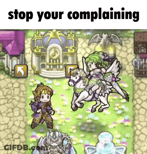 Video Game Stop Your Complaining GIF