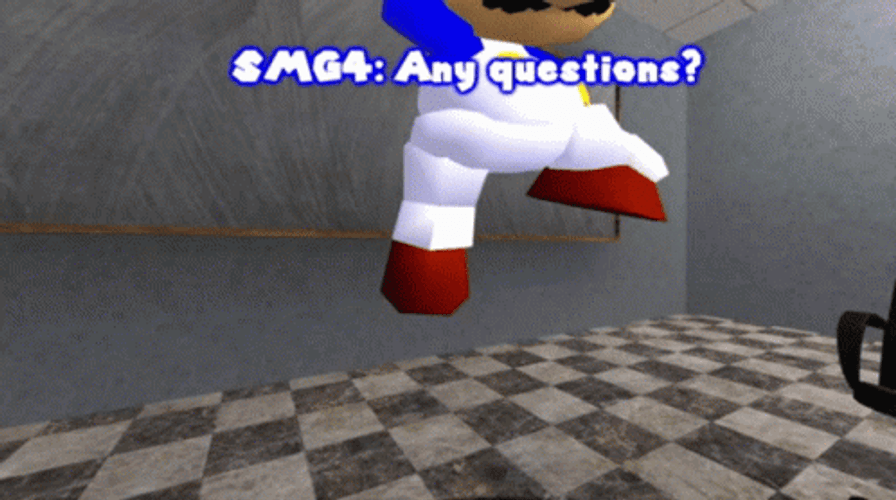 Video Game Super Mario Any Questions GIF
