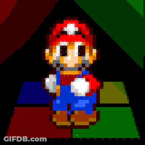 Video Game Super Mario Dancing GIF