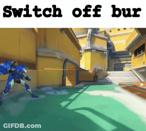 Video Game Switch Off Bur GIF
