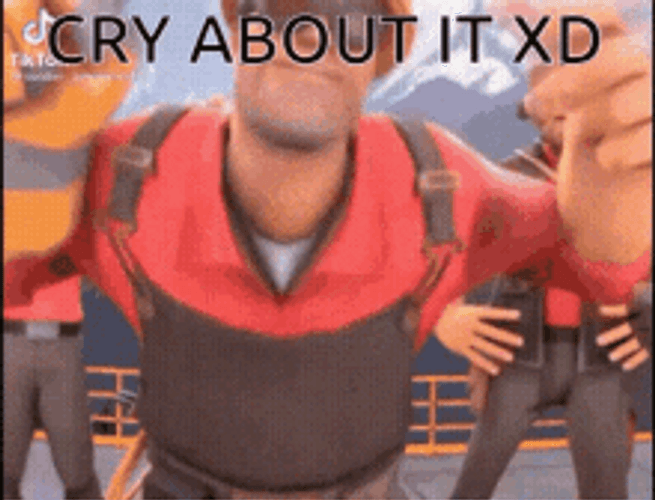 Video Game Tf2 Cry About It Meme GIF