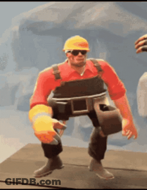 Video Game Tf2 Engineer Dell Conagher Dancing GIF