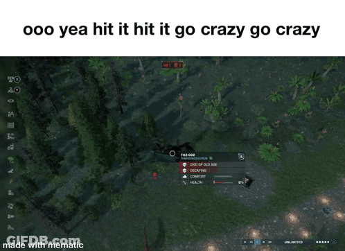 Video Game Too Yea Hit It Go Crazy GIF