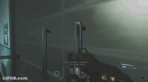 Video Game With Number 28 GIF