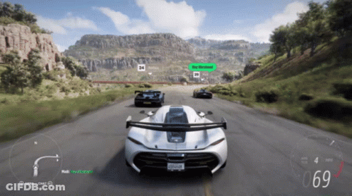Video Game With Number 69 GIF