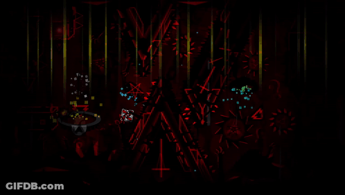 Video Game With Red Background And White W GIF