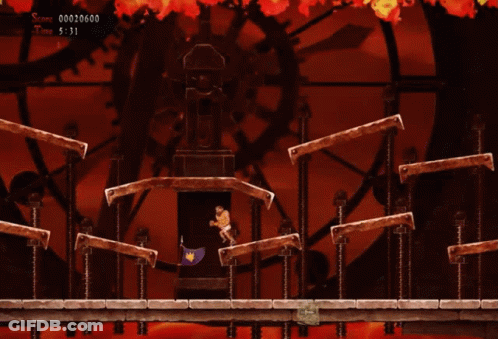 Video Game With Score 0002060 And Time 5:17 GIF