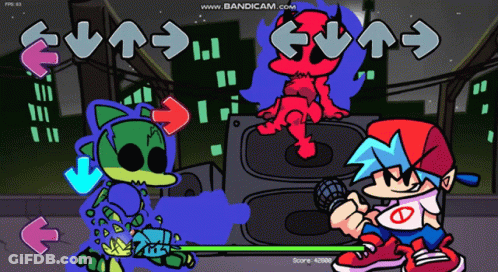 Video Game With Score 42800 GIF