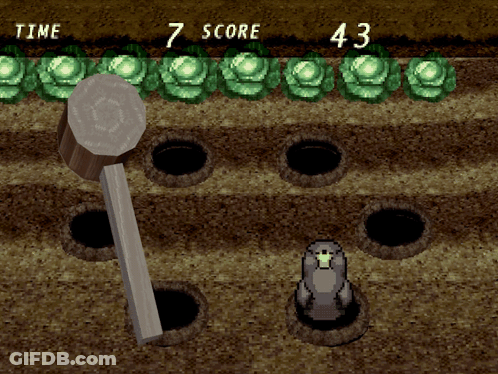 Video Game With Score 7 And 43 GIF
