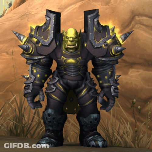 Video Game World Of Warcraft Crying Emote GIF