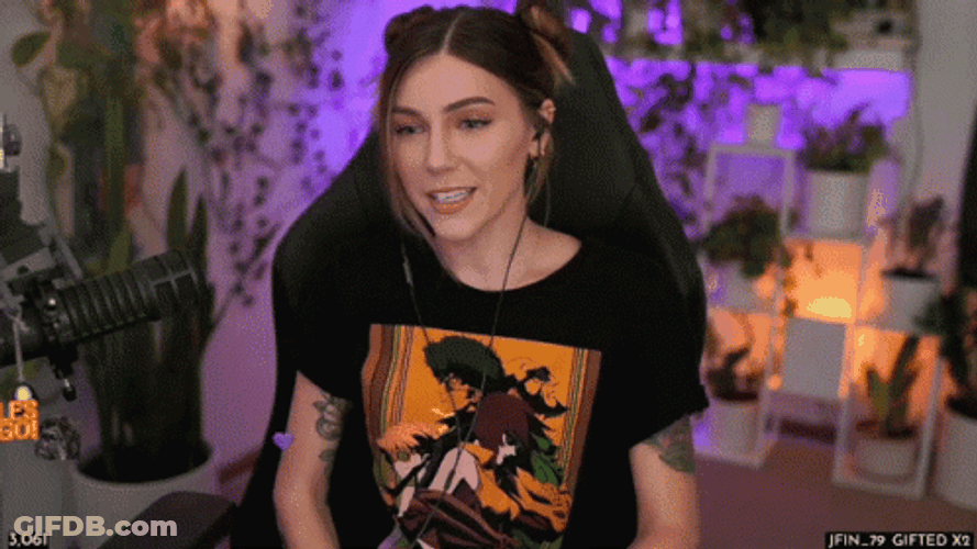 Video Game Youtuber Marz Christine Oof Reaction GIF