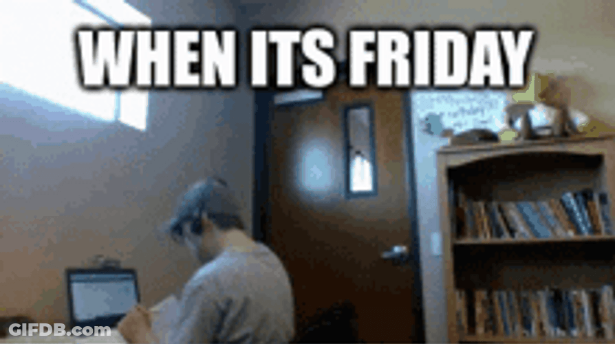 Viernes When It's Friday Working Dancing Excited GIF