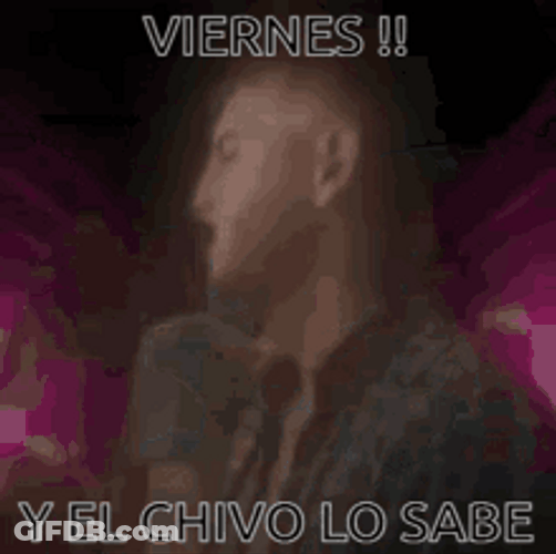 Viernes Y El Chivo Lo Sabe Club Dancing Party Lights GIF