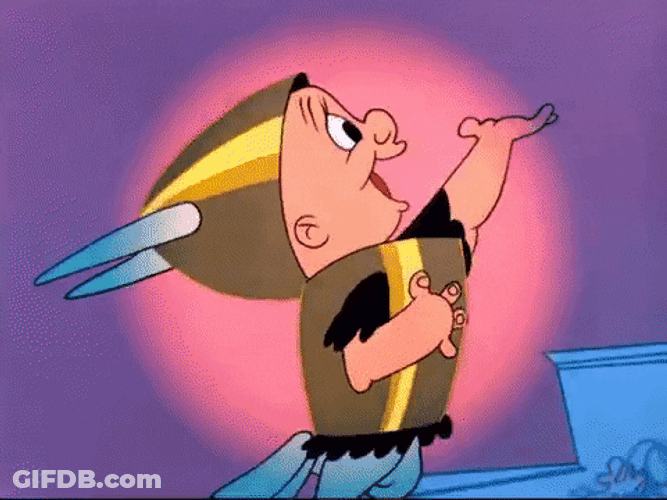 Viking Elmer Fudd Carries Bugs Bunny GIF