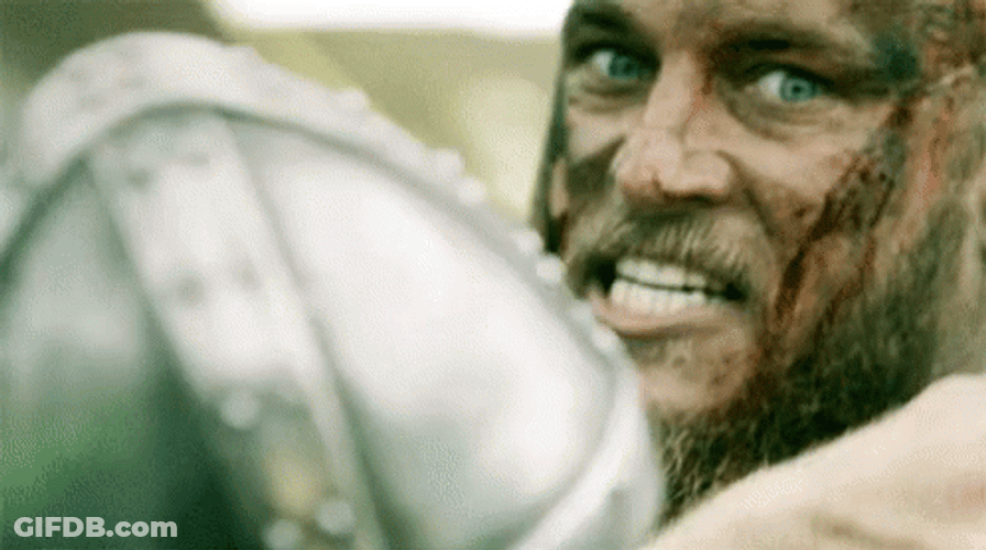 Vikings Floki Tongue Out GIF