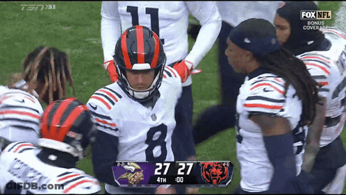 Vikings Vs Bears Football Game GIF
