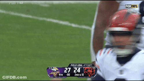 Vikings Vs Bears Football Game GIF