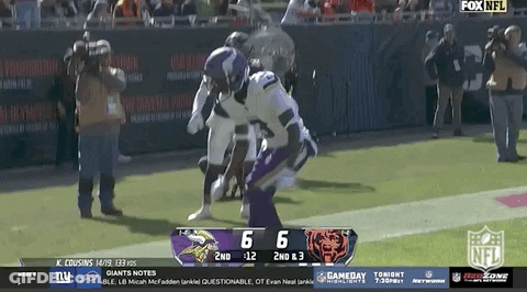 Vikings Vs Bears Football On Fox NFL GIF