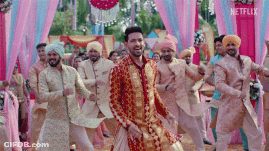 Vikrant Massey Indian Dancing GIF