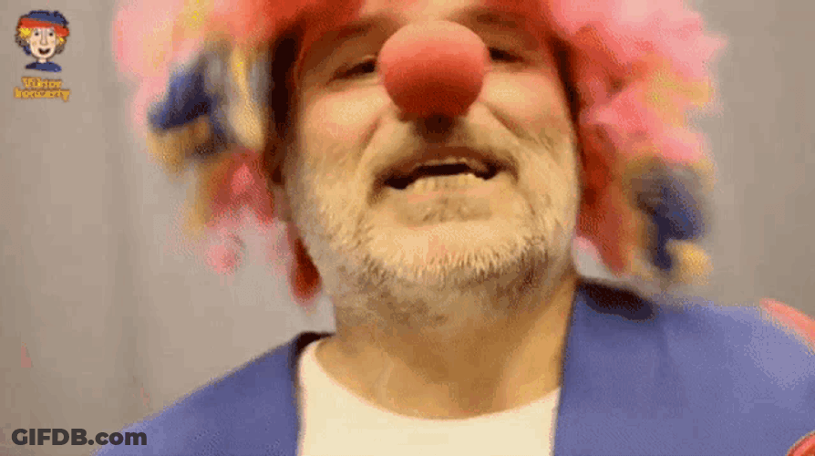 Viktor Farby Creepy Clown GIF