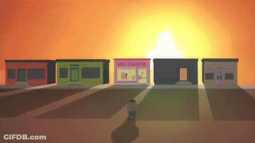 Village Bomb Explosion GIF