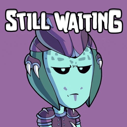 Villagers Of Xolo Character Still Waiting GIF