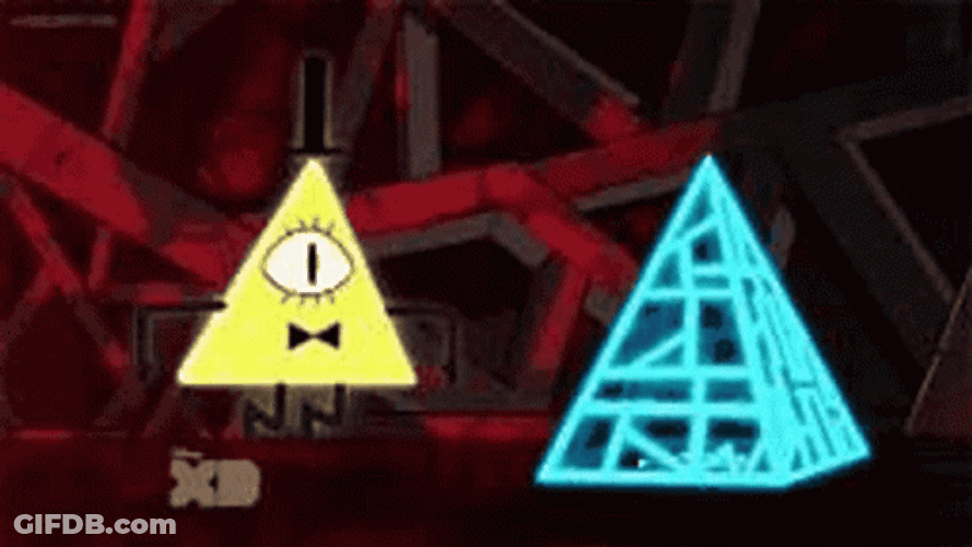 Villain Bill Cipher Physical Form GIF