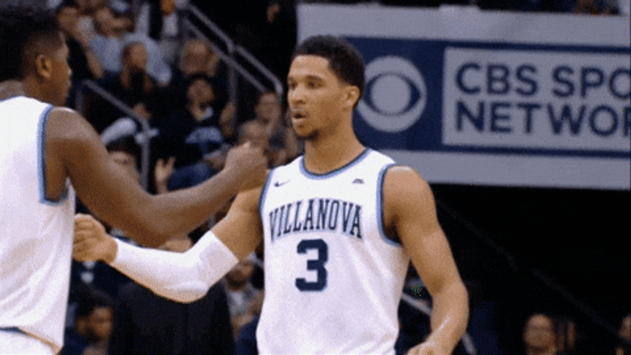 Villanova Josh Hart Collin Collin Gillespie Handshake GIF