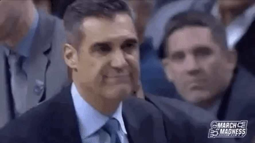 Villanova Wildcats Basketball Frustrated Coach Jay Wright GIF