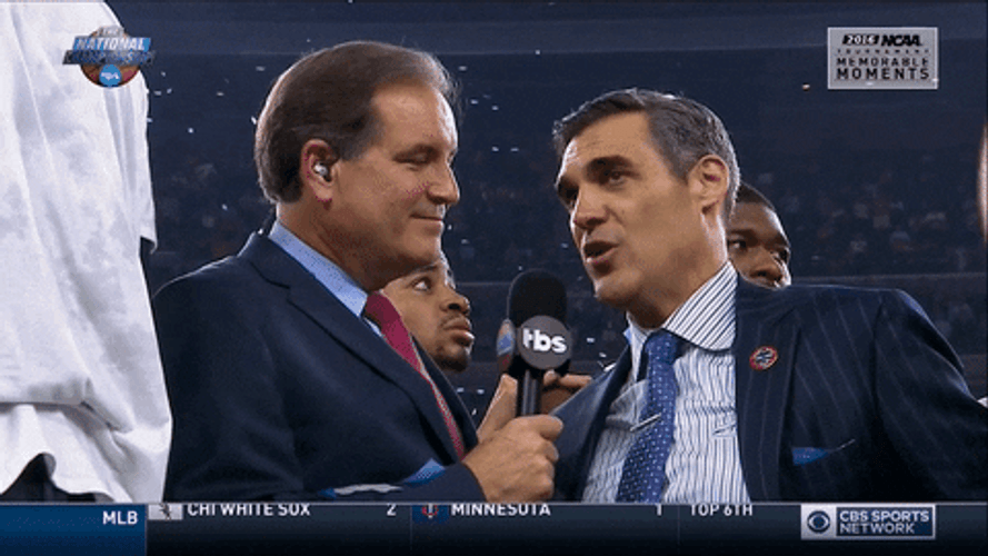 Villanova Wildcats Basketball Jay Wright Interview GIF