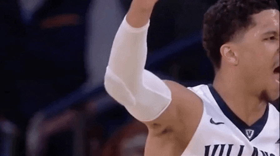 Villanova Wildcats Josh Hart Cheering GIF